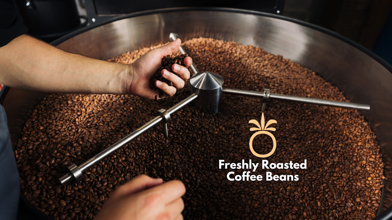 Freshly Roasted Coffee Beans