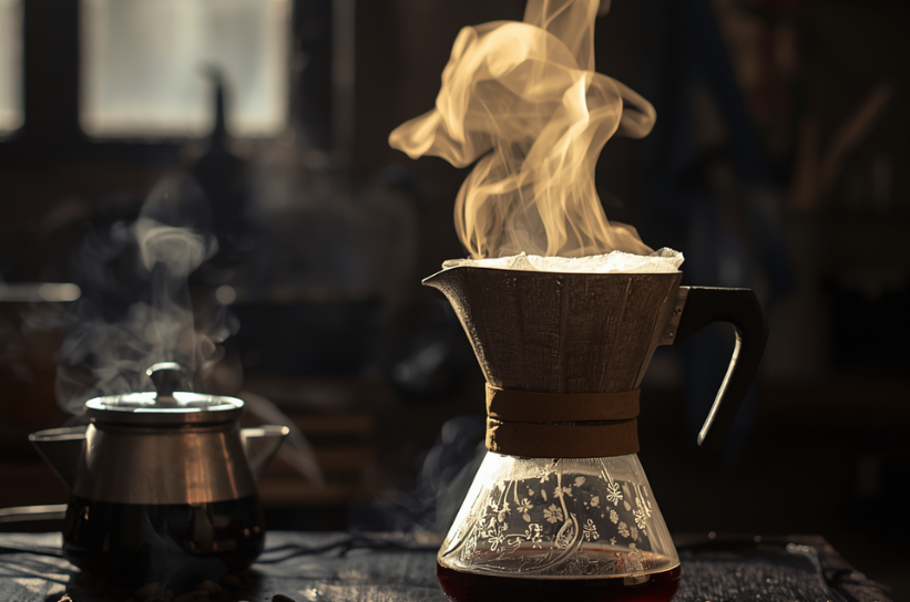Brewing Coffee Beans Bali