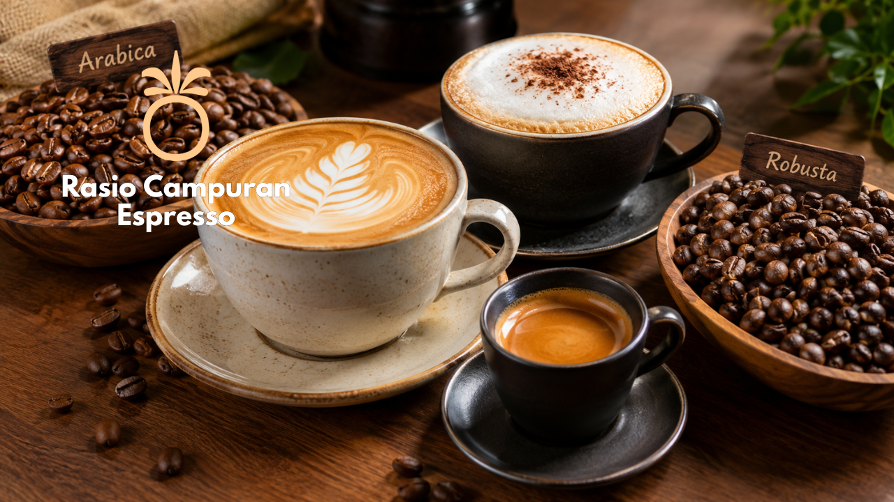 Rasio Campuran Espresso