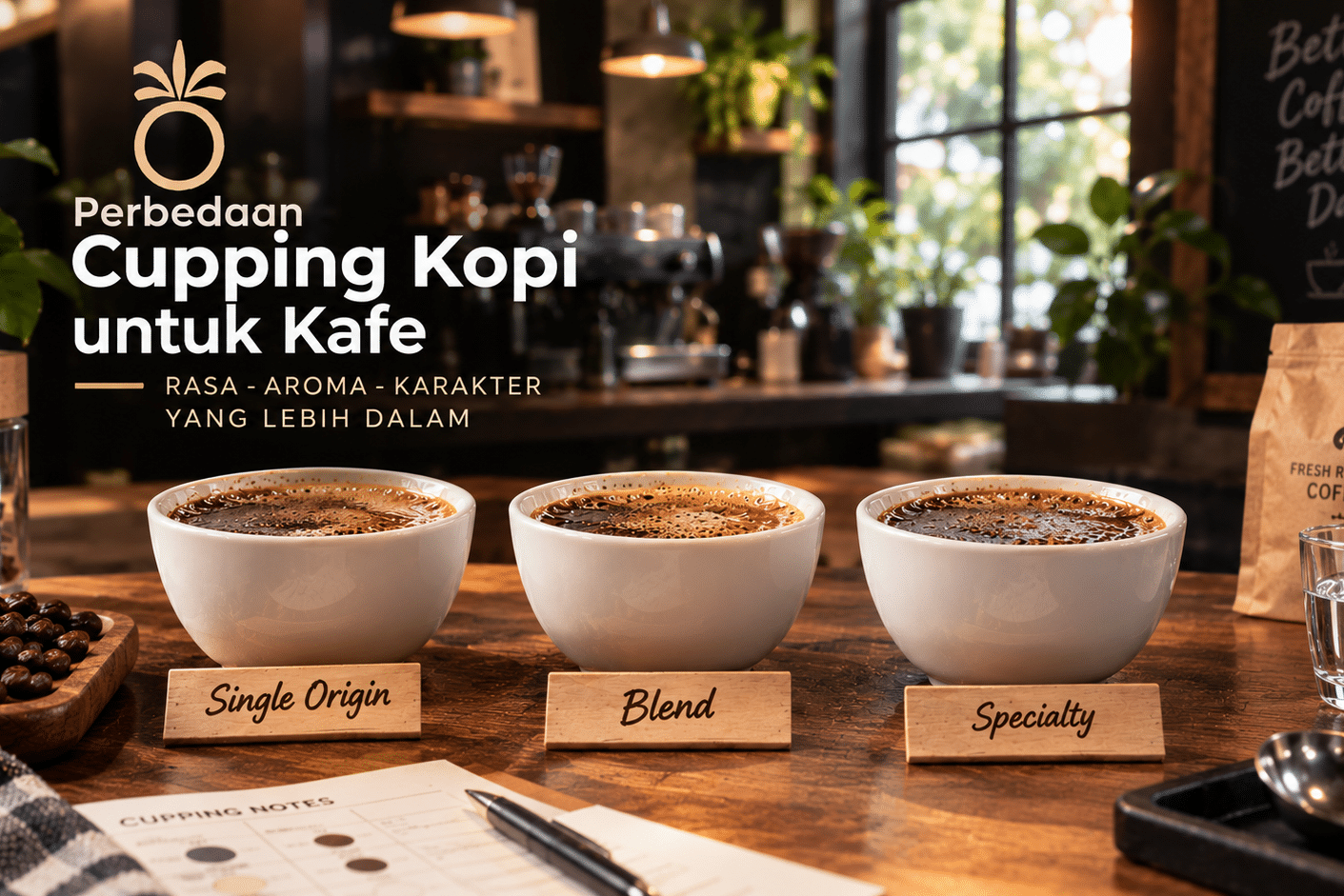 Cupping Kopi untuk Kafe